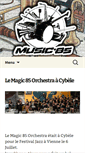 Mobile Screenshot of music85.fr